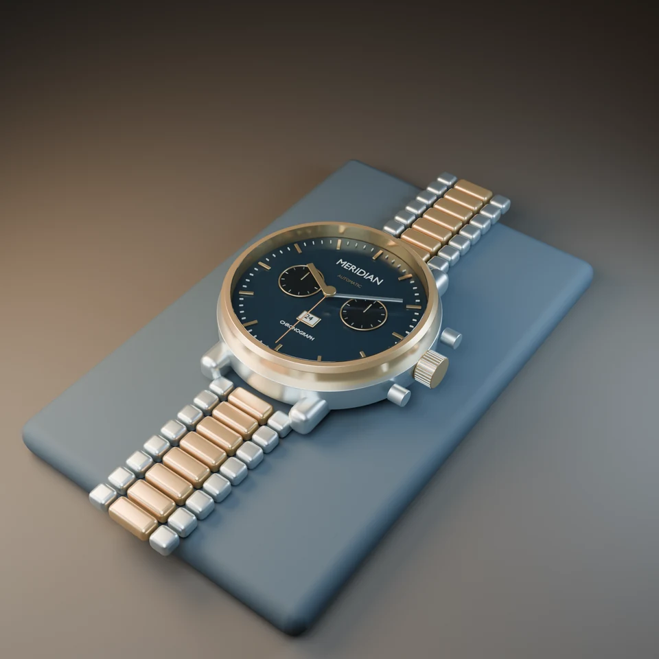 MERIDIAN Watch original 3D render